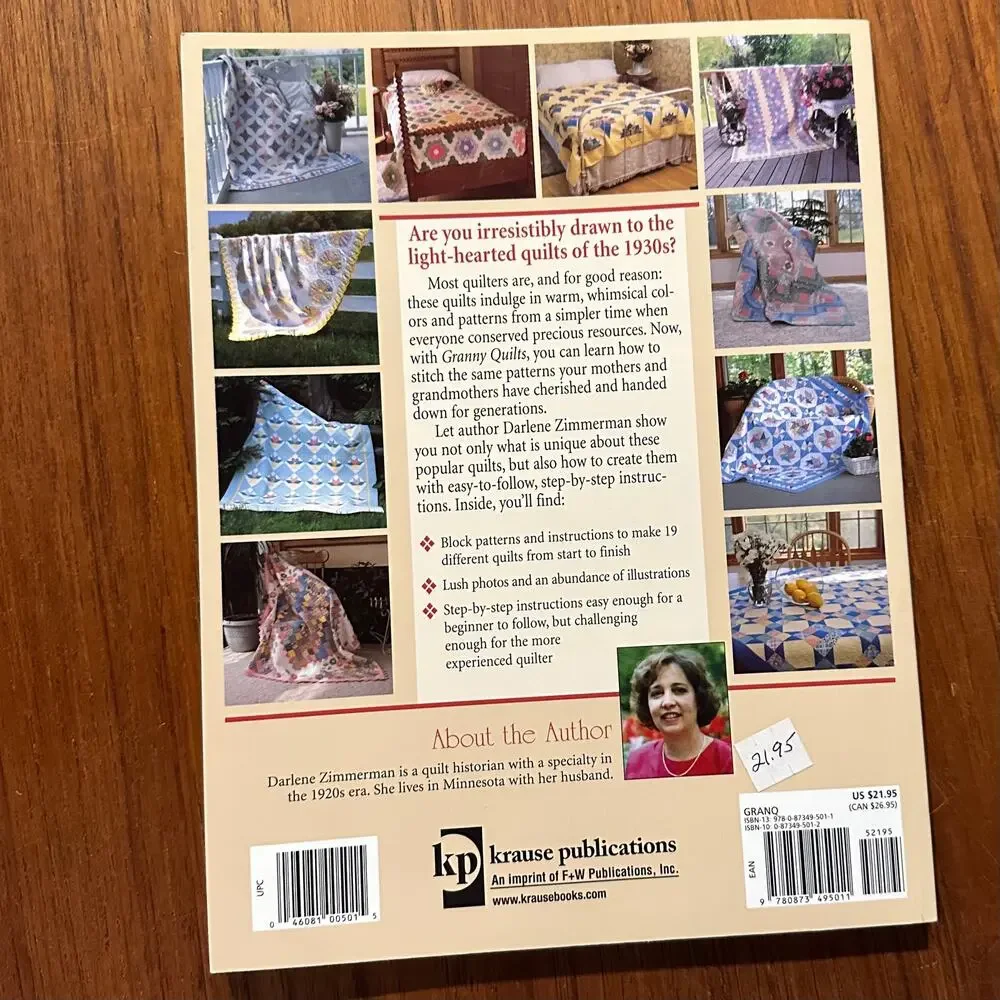 Granny Quilts Pattern Book Quilts of the '30s